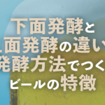 下面発酵と上面発酵の違いと各発酵方法でつくれるビールの特徴のサムネイル